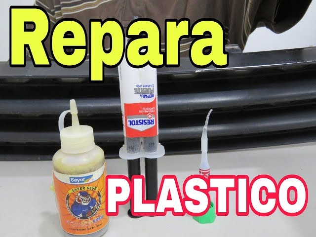 COMO SOLDAR PLASTICO, REPARA DEFENSA DE AUTO, SUPER PAGAMENTO. 