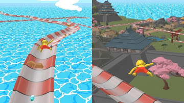 Aquapark.io 249.250 💨🚁🌳 Android Gameplay Walkthrough