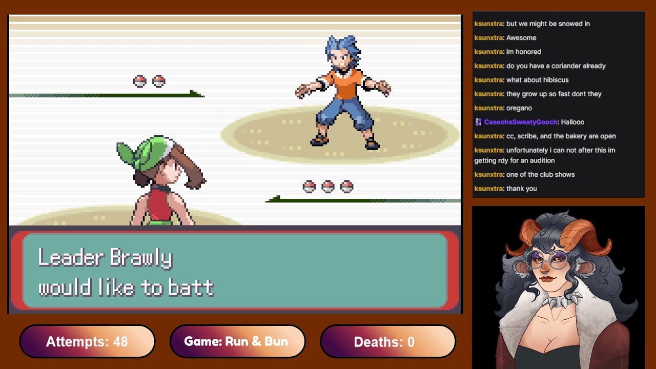 Pokemon Run & Bun VOD | Attempt 48: Brawly Split