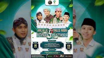 LIVE CAK FANDY IRAONE - HABIB RIFQI - CAK COY - HARLAH KE 9 MAJELIS ASYIQOL MUSTHOFA KLATEN
