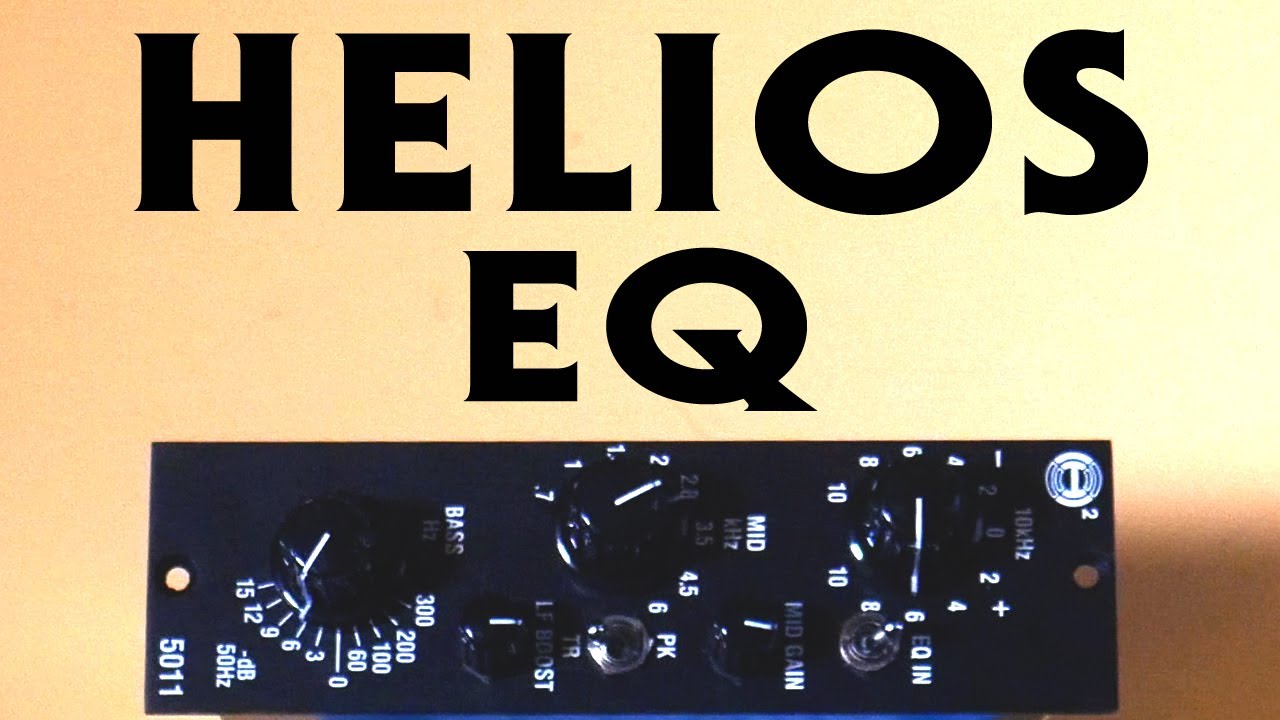 Helios EQ 5011 DEMO - H2 Audio