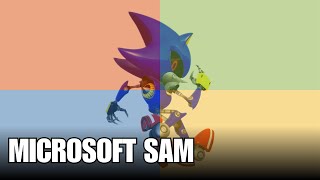 metal sonic but it's microsoft sam