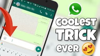 Whatsapp coolest Trick EVER | without application send blank messages..on whatsapp screenshot 3