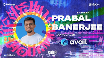 Avail & Nexus  Bridging Scalability and Interoperability for Rollups | sub0 reset 2024