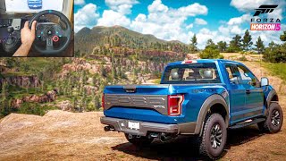 Ford F150 RAPTOR  Forza Horizon 5 | Logitech g29 gameplay