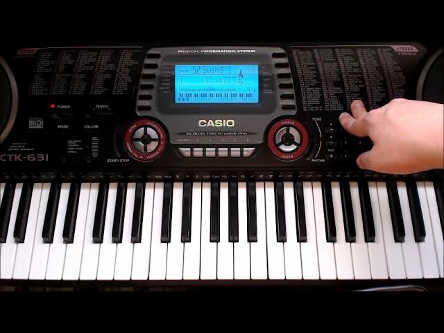 CASIO キーボード CTK-631