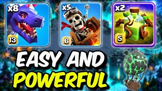 EASY & POWERFUL Air Spam to Dominate Legends in Clash of Clans