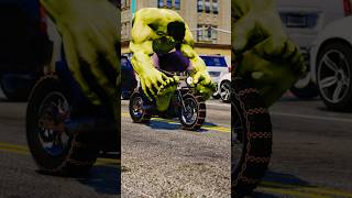 Hulk motorbike riding || GTA V || GTA V || GTA 5 || GTA VI || GTA 6 || #gta #gta5 #gta6