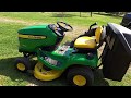 John Deere X300 100 Hour Routine Service and Inspection #smallenginenation