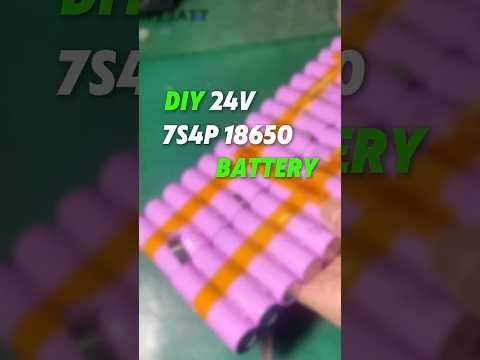 DIY 24V Lithium-ion Battery | Long lasting camping power