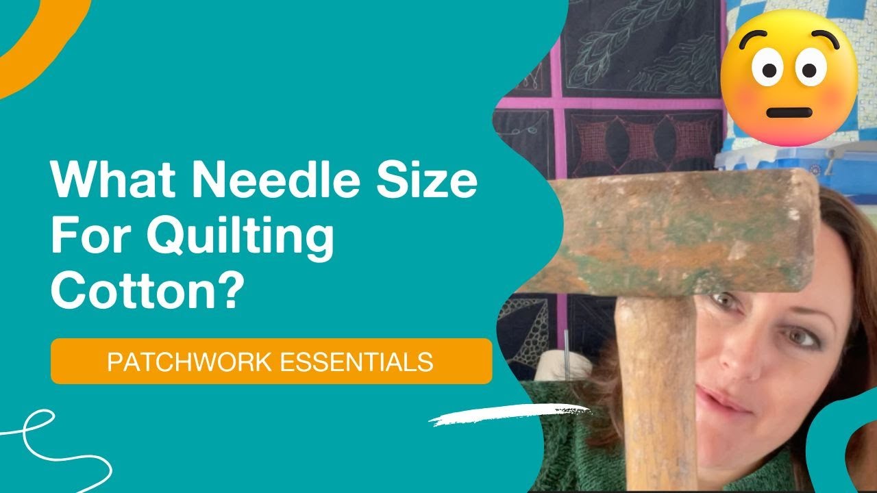 What exactly are quilting needles - and why do you need them? 