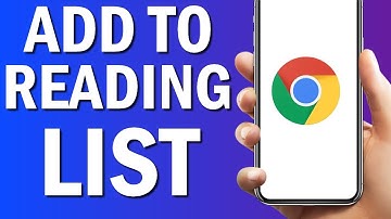 How To Find "Add To Reading List" On google  Chrome Browser app