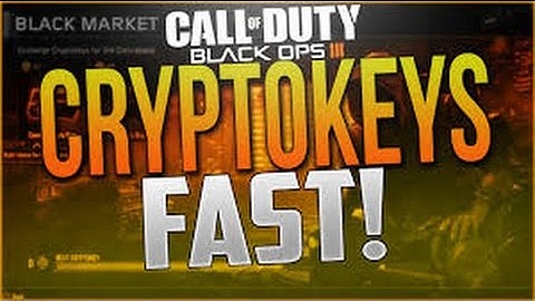 Black Ops 3 - How to Get CRYPTOKEYS FAST!