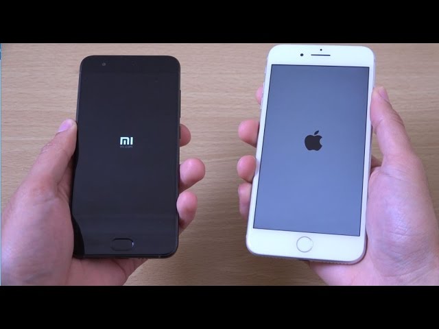 Xiaomi Mi6 and Apple iPhone 7 Plus - Speed Test!