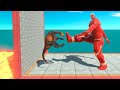Colossal Titan Kicks Units - Animal Revolt Battle Simulator