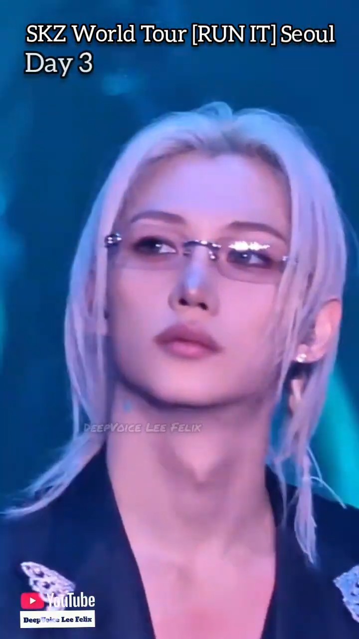 Felix's Looks Day 1, 2, 3 at the SKZ World Tour RUN IT SEOUL‬