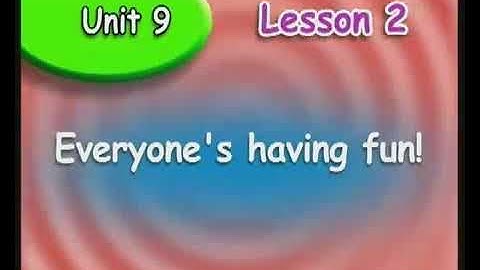 Welcome 1 Unit 9 Lesson 2 - Part 1