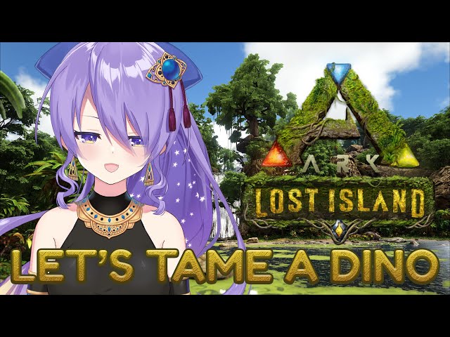 【ARK】can i have my own dino? i want to tame a dino!!【Moona】のサムネイル