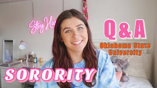 Q&A sorority recruitment | Oklahoma State University | Natalie Leding