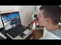 Mario M. alias DJ Ridinaro testet die Joystick Funktion der IntegraMouse Plus