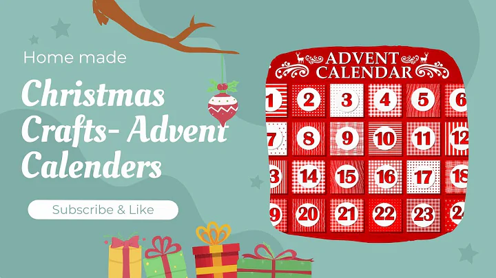 DOLLAR TREE ADVENT CALENDARS #diy