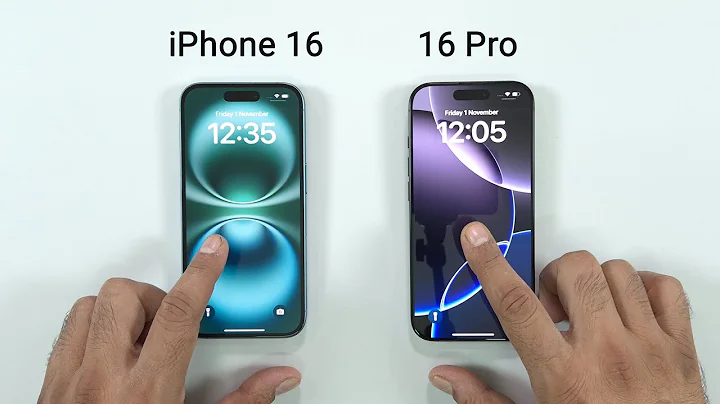 iPhone 16 vs iPhone 16 Pro - SPEED TEST