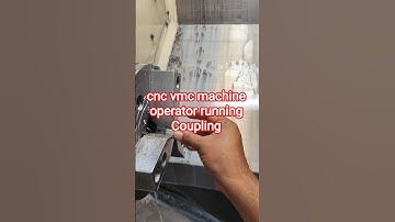 cnc vmc machine operator running coupling#cnc #machine#trendingshorts#vmc#technology#techcnc#viral