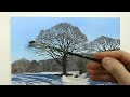 #76 How To Paint Snow | Oil Painting Tutorial