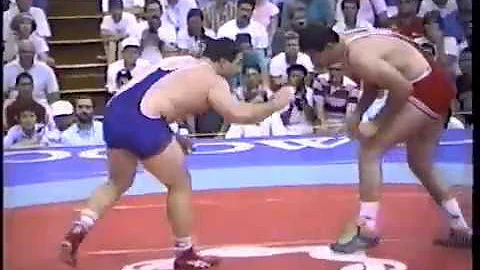 130 KG Bruce Baumgartner (USA) vs David Gobedishvi...