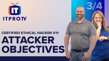 Certified Ethical Hacker (CEH) v11 Attacker Motives, Goals, and Objectives | First 3 For Free
