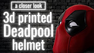 3D PRINTED DEADPOOL MASK (WEARABLE)