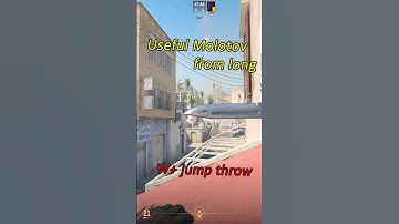 Useful Molotov for Post plant situation #cs2 #shorts