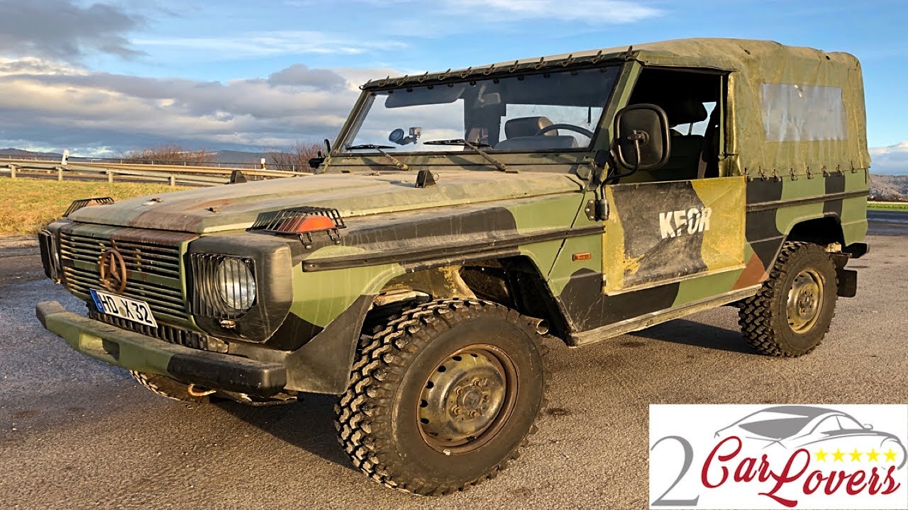 Mercedes G 240d Militar Fahrbericht Ii Youtube