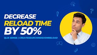 50% less time to reload application | Qlik Sense #shorts