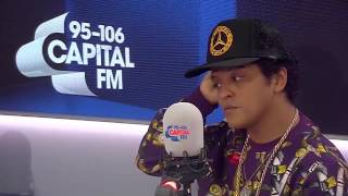 Bruno Mars on Capital FM! (November 1)