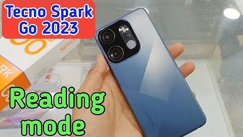 How To Reading Mode Setting Inow To Enable Reading Mode In Tecno Spark Go 2023,