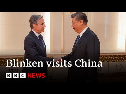 China’s Xi Jinping meets US Secretary of State Antony Blinken | BBC News