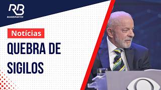 Lula says he will hand over authorization to waive his bank, phone, and tax secrecy