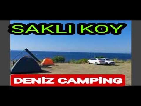 DENİZ MANZARALI ÇADIR VE KARAVAN KAMP YERİNDE 1 GÜN / Saklı Köy Camping TEKİRDAĞ | TURKEY