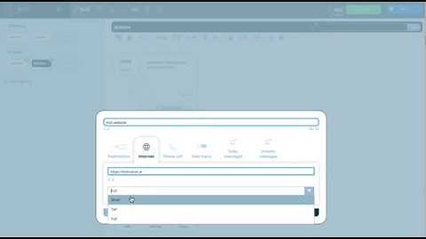 Add a button to your flow (chatbot messenger)