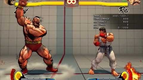SF4 Combo Challenge 02: Gief / Fuerte