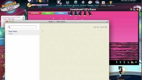 How to get to the front of the screen in chat rooms or rooms..