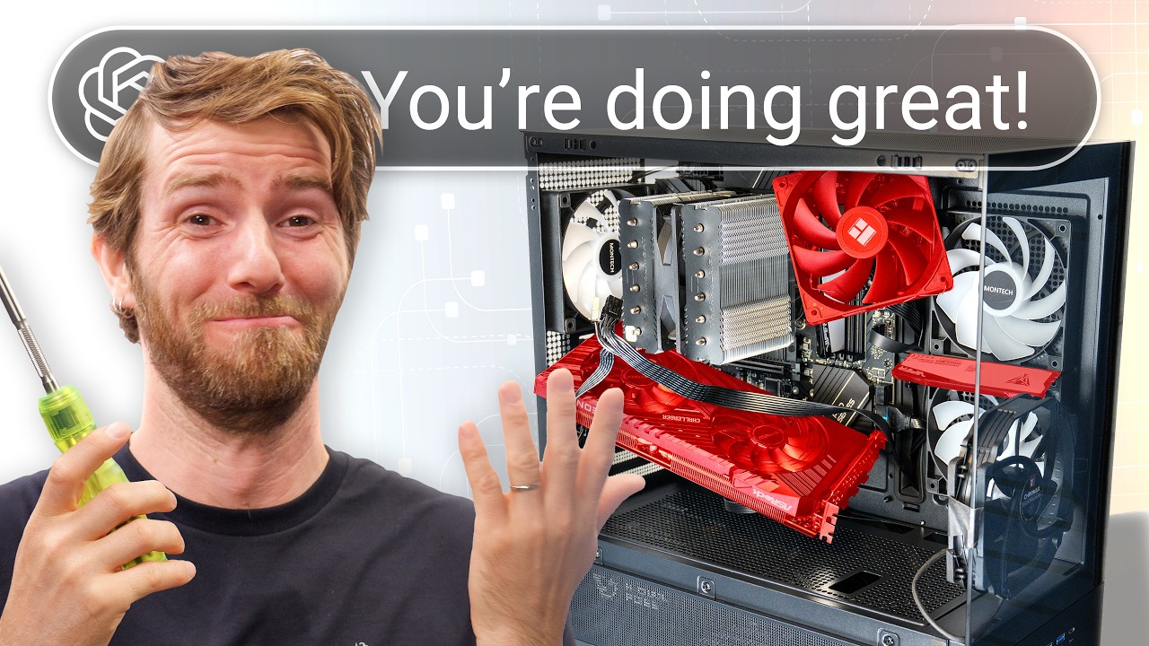 Thumbnail for “I Followed ChatGPT’s PC Build Guide (2026)”.
