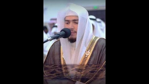 تلاوة خاشعة ومؤثرة (ويسئلونك عن الجبال) _ فضيلة الشيخ عبد العزيز بن بندر بليلة