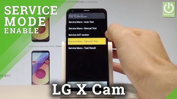 Service Mode LG X Cam - Service Code / Hardware Test