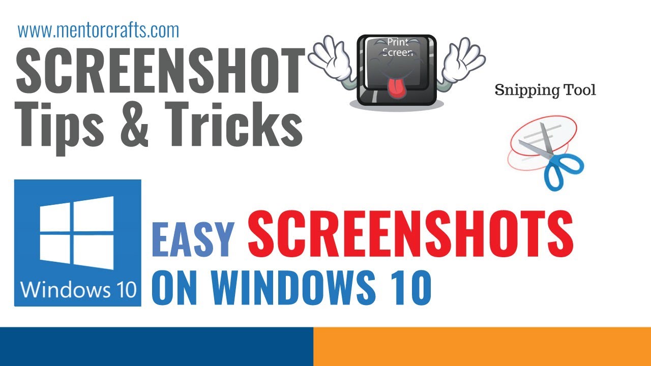 How to take screenshots in Windows 10 | Print Screen Button | Snipping ...