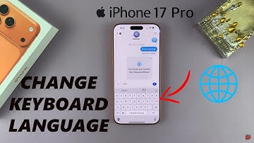 How To Change Keyboard Language On iPhone 17 / 17 Pro