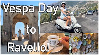 How to rent a vespa on the Amalfi Coast & Day trip to Ravello!