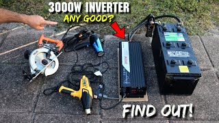 3000W/6000W Off-Grid Pure Sine Wave Inverter Any Good? Find Out!