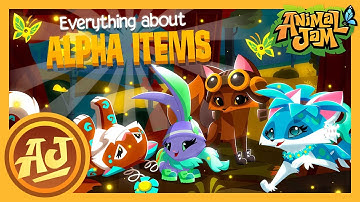 What are Alpha Items? | Animal Jam Tutorials
